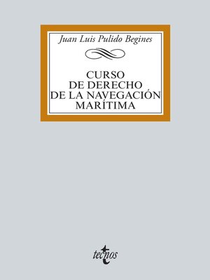 cover image of Curso de Derecho de la navegación marítima